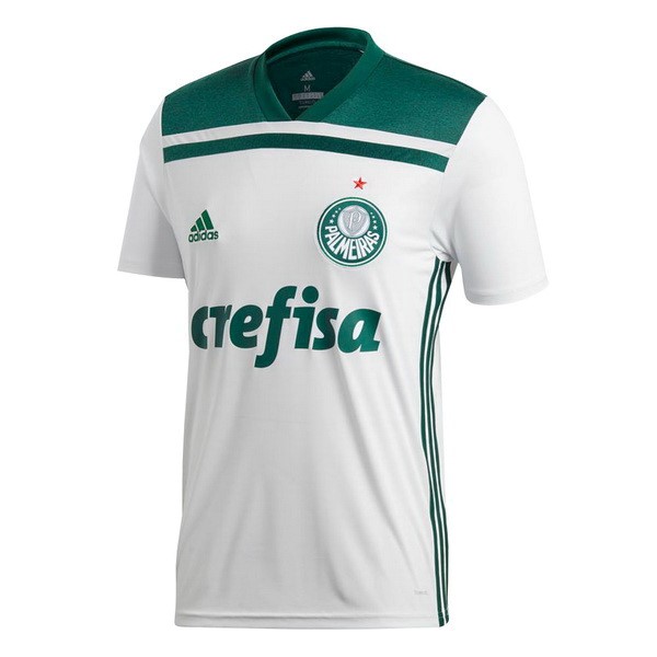 Maillot Football Palmeiras Exterieur 2018-19 Blanc